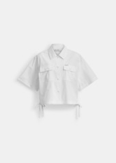 Coach Shirt In Organic Cotton