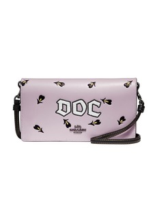 Coach Disney Dark Fairy Tale Doc Fold-Over Crossbody Clutch Bag