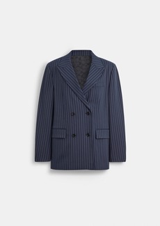 Coach Double Breasted Blazer