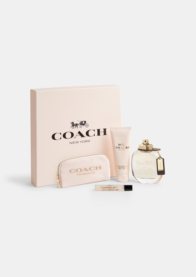 Coach Eau De Parfum 4 Piece Gift Set