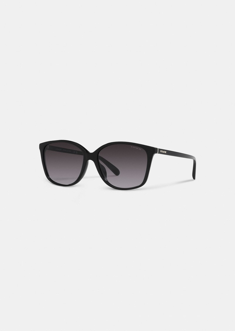 Coach Embedded Wire Square Sunglasses