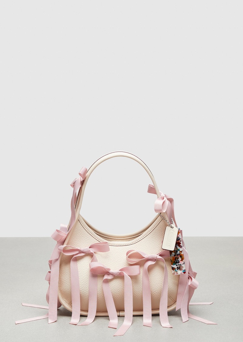 Ergo Bag In Coachtopia Leather With Allover Bows