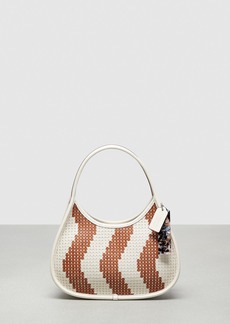 Coach Ergo Bag With Wavy Stripe Upcrafted Leather Sequins
