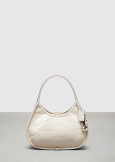 Ergo In Crinkled Patent Coachtopia Leather: Embossed Cloud Print
