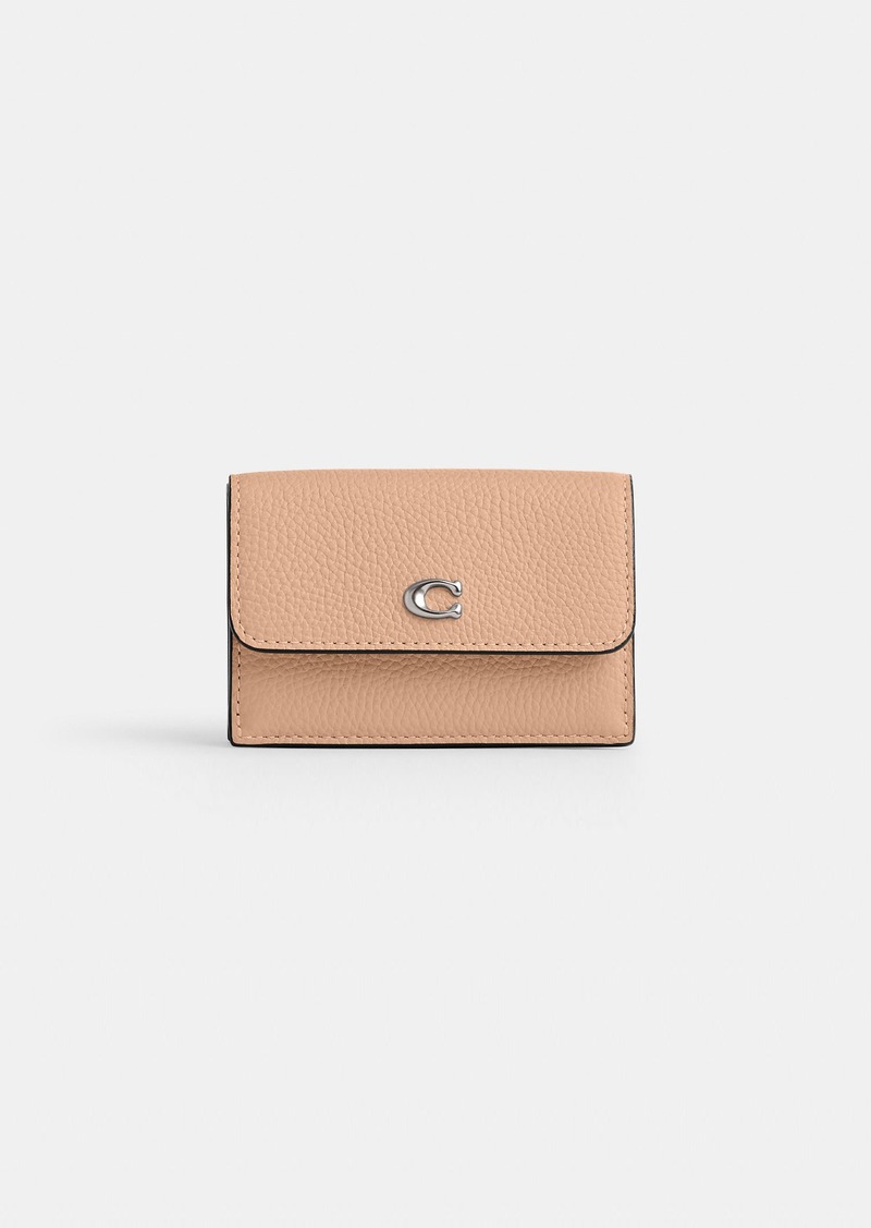Coach Essential Mini Trifold Wallet
