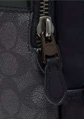 Coach Gotham Leather & Coated Canvas Logo Backpack