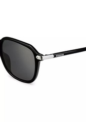 Coach HC8383U 55MM Semi-Metal Sunglasses