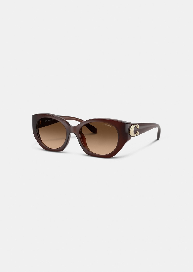 Coach Idol Oval Sunglasses