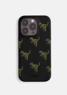 Coach Iphone 15 Pro Max Case With Rexy