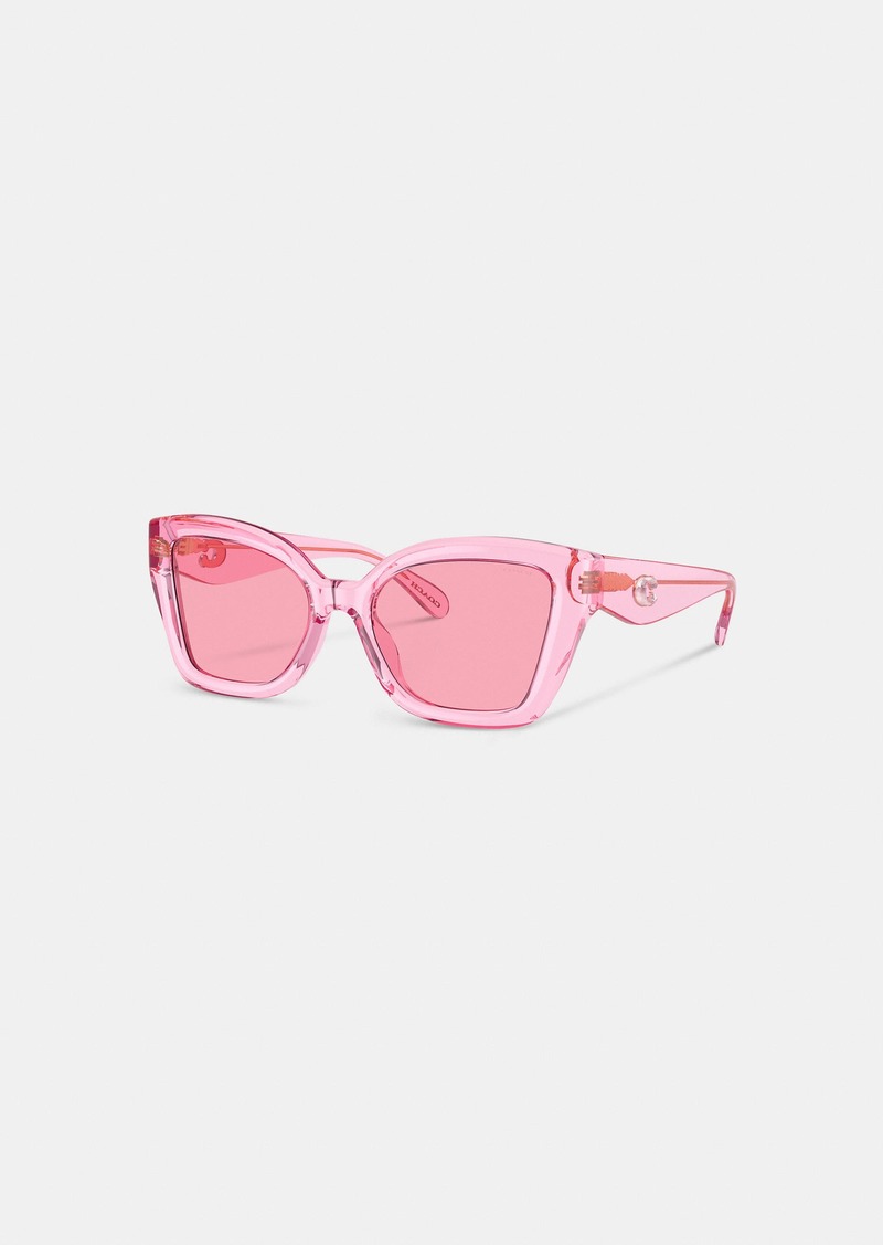 Coach Jelly Tabby Square Cat Eye Sunglasses