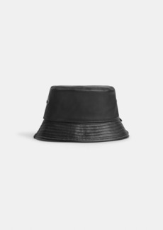 Coach Leather Bucket Hat