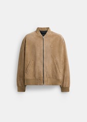 Coach Lightweight Suede Jacket