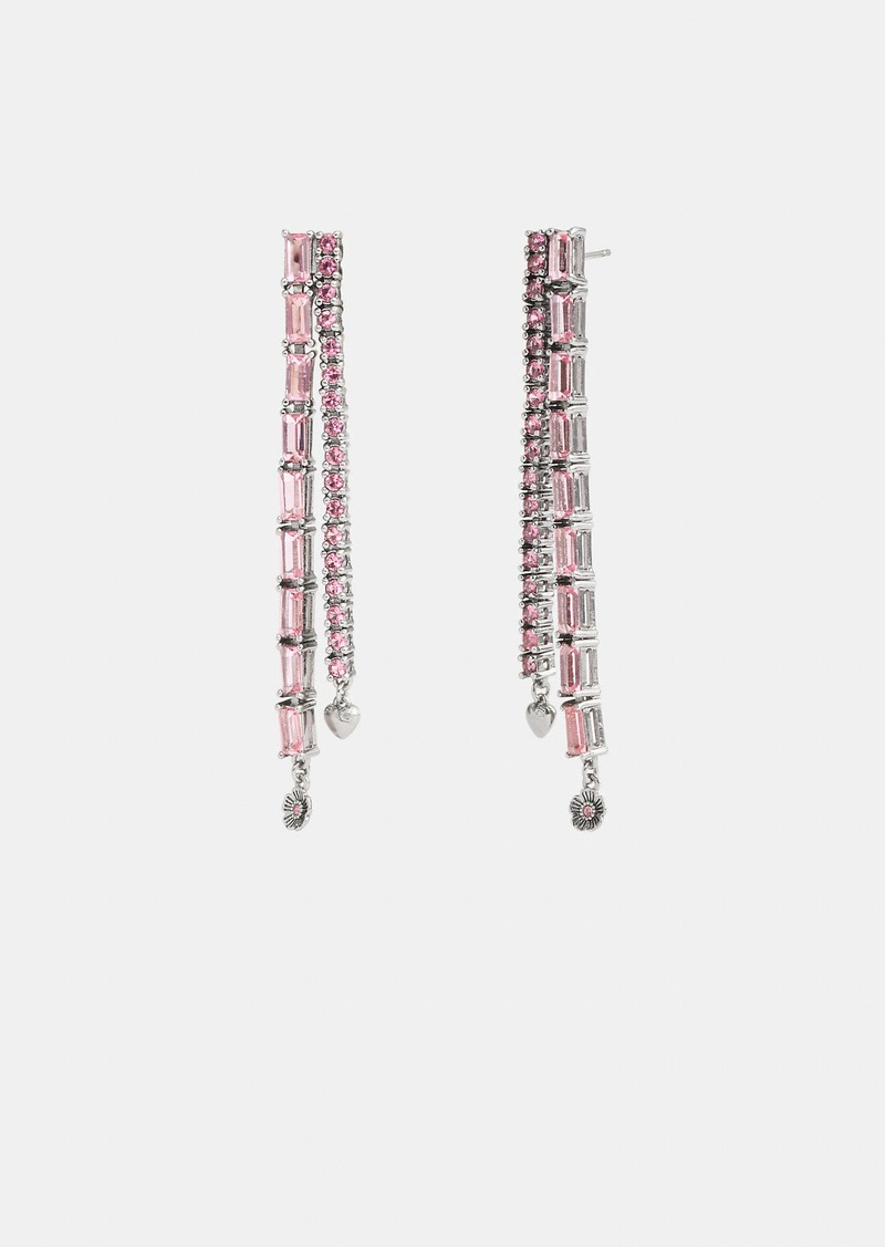 Coach Linear Tennis Earrings