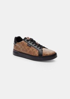 Coach Lowline Low Top Sneaker In Signature Canvas