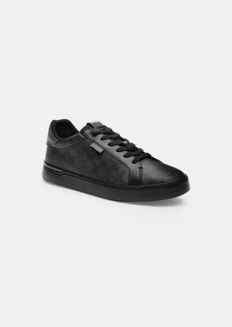 Coach Lowline Low Top Sneaker In Signature Canvas