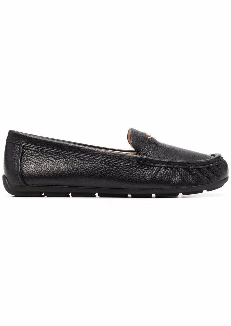 Coach Marley leather driver loafers