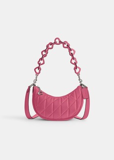 Coach Mira Shoulder Bag With Pillow Quilting And Heart Strap