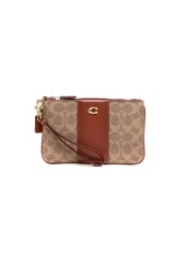 Coach monogram-pattern logo-plaque wallet