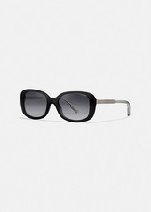 Coach signature rectangle sunglasses