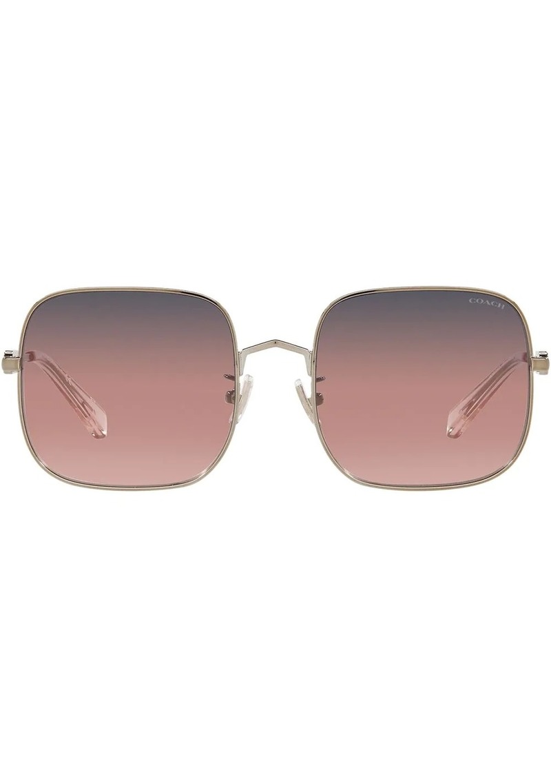 Coach oversized-frame sunglasses