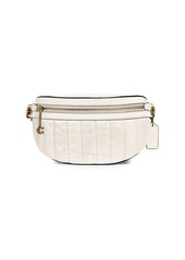 Coach Quilted Leather Chain Belt Bag