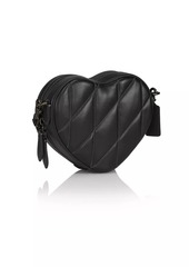 Coach Quilted Leather Heart Crossbody Bag
