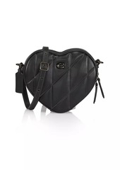 Coach Quilted Leather Heart Crossbody Bag