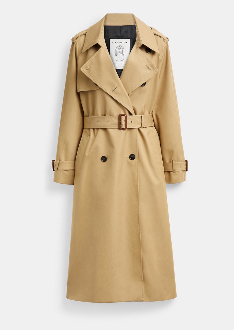 Coach Relaxed Trench