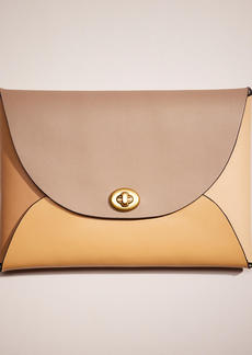 Coach Remade Colorblock Extra Large Pouch