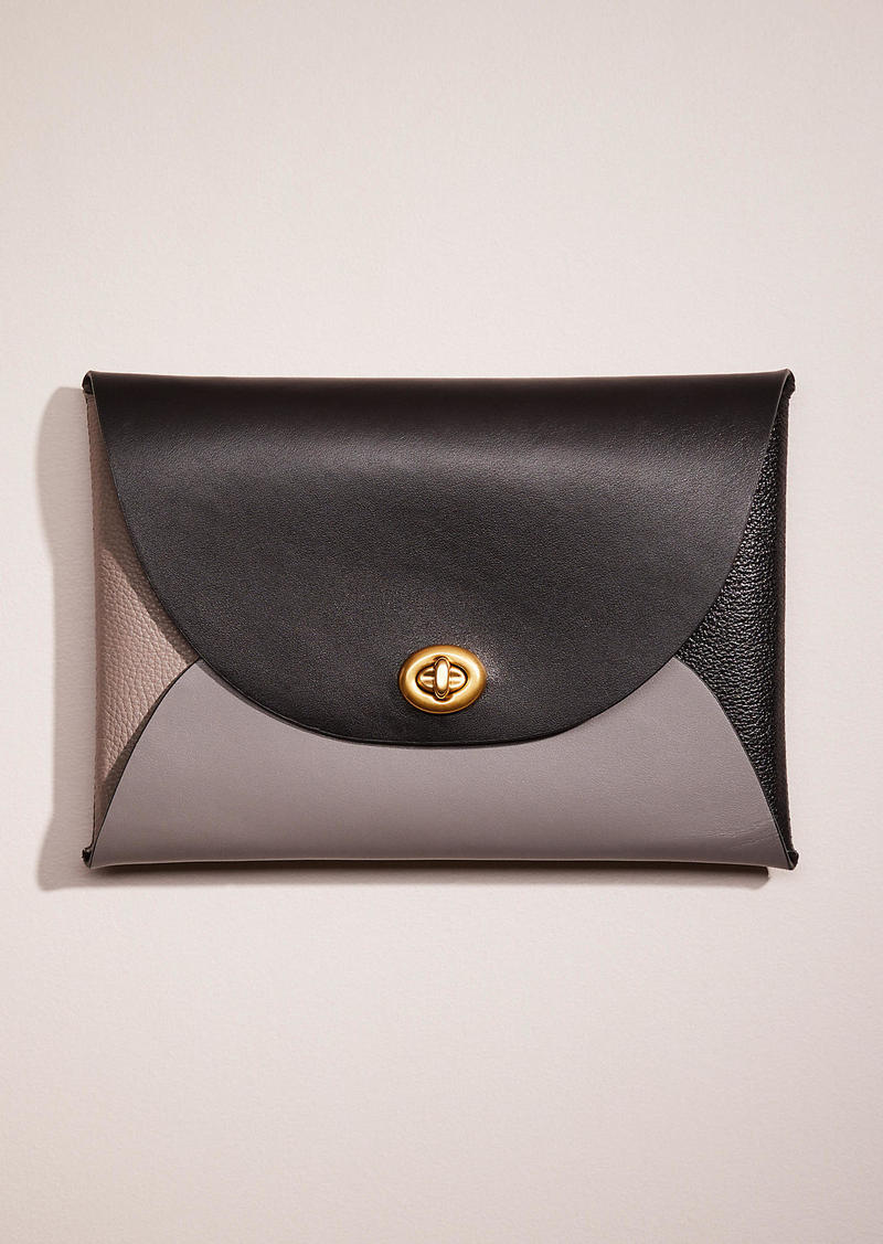 Coach Remade Colorblock Large Pouch