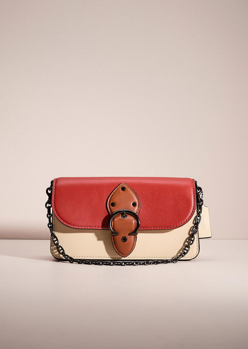 Coach Restored Beat Crossbody Clutch In Colorblock