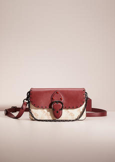 Coach Restored Beat Crossbody Clutch With Horse And Carriage Print