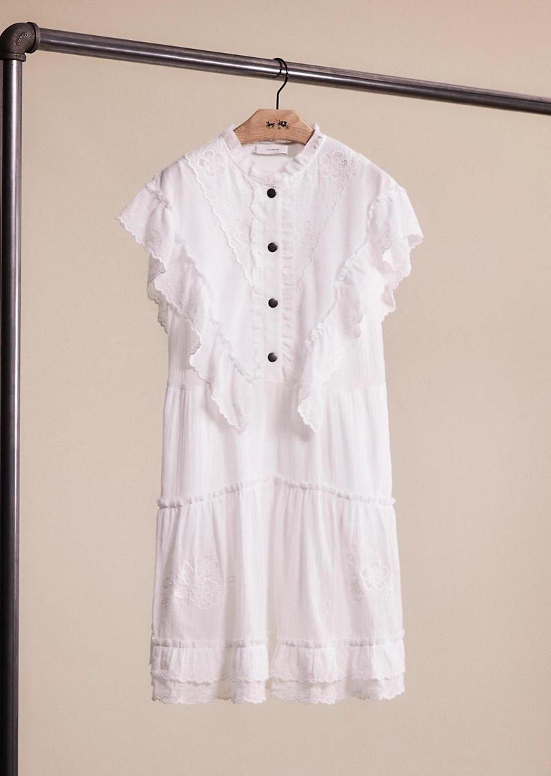 Coach Restored Broderie Anglaise Dress