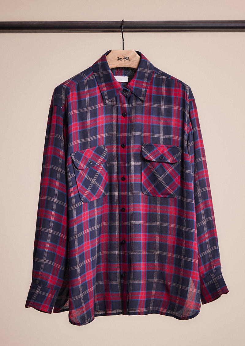 Coach Restored Flannel Shirt