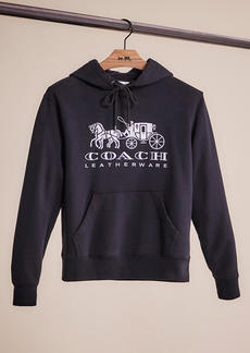 Coach Restored Horse And Carriage Hoodie In Organic Cotton