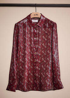 Coach Restored Horse And Carriage Print Shirt