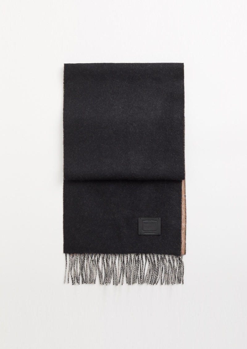 Coach Restored Signature Solid Cashmere Muffler