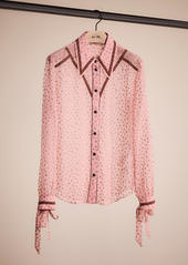 Coach Restored Star Print Blouse