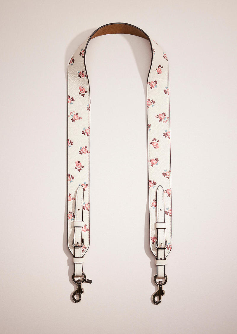 Coach Restored Strap With Floral Bloom Print
