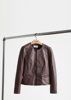 Coach Restored Tailored Leather Jacket