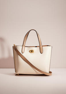 Coach Restored Willow Tote 24 In Colorblock