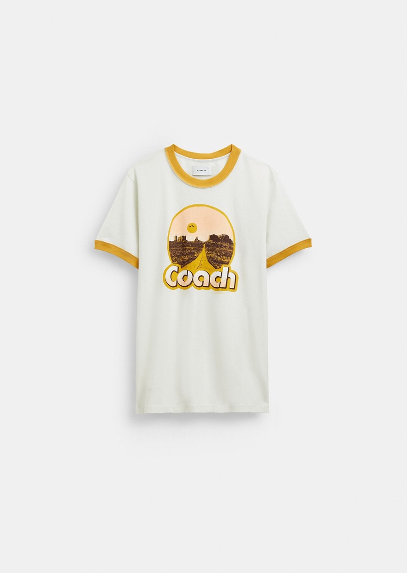 Coach Roadside Ringer T Shirt