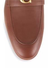 Coach Sculpt Leather Loafers