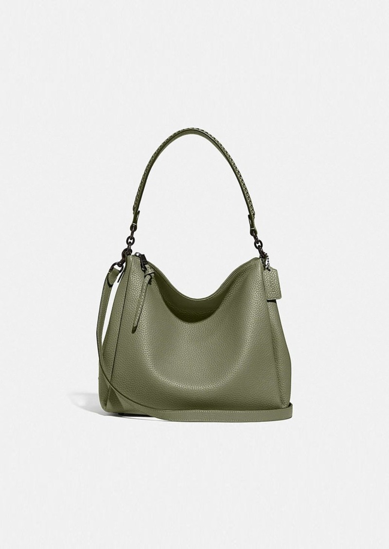 shay shoulder bag with whipstitch detail