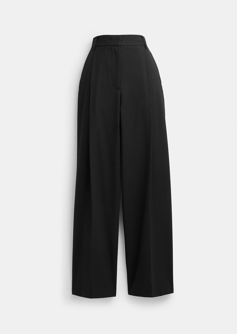 Coach Wide Leg Trousers