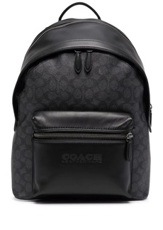 Coach signature canvas backpack