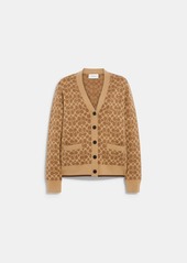 Coach Signature Cardigan