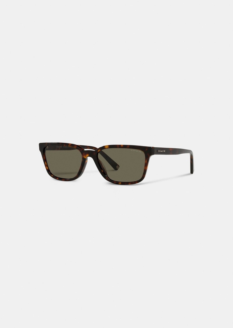 Coach Signature Workmark Square Sunglasses