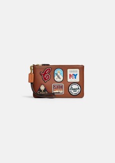 Coach Small Wristlet With Patches