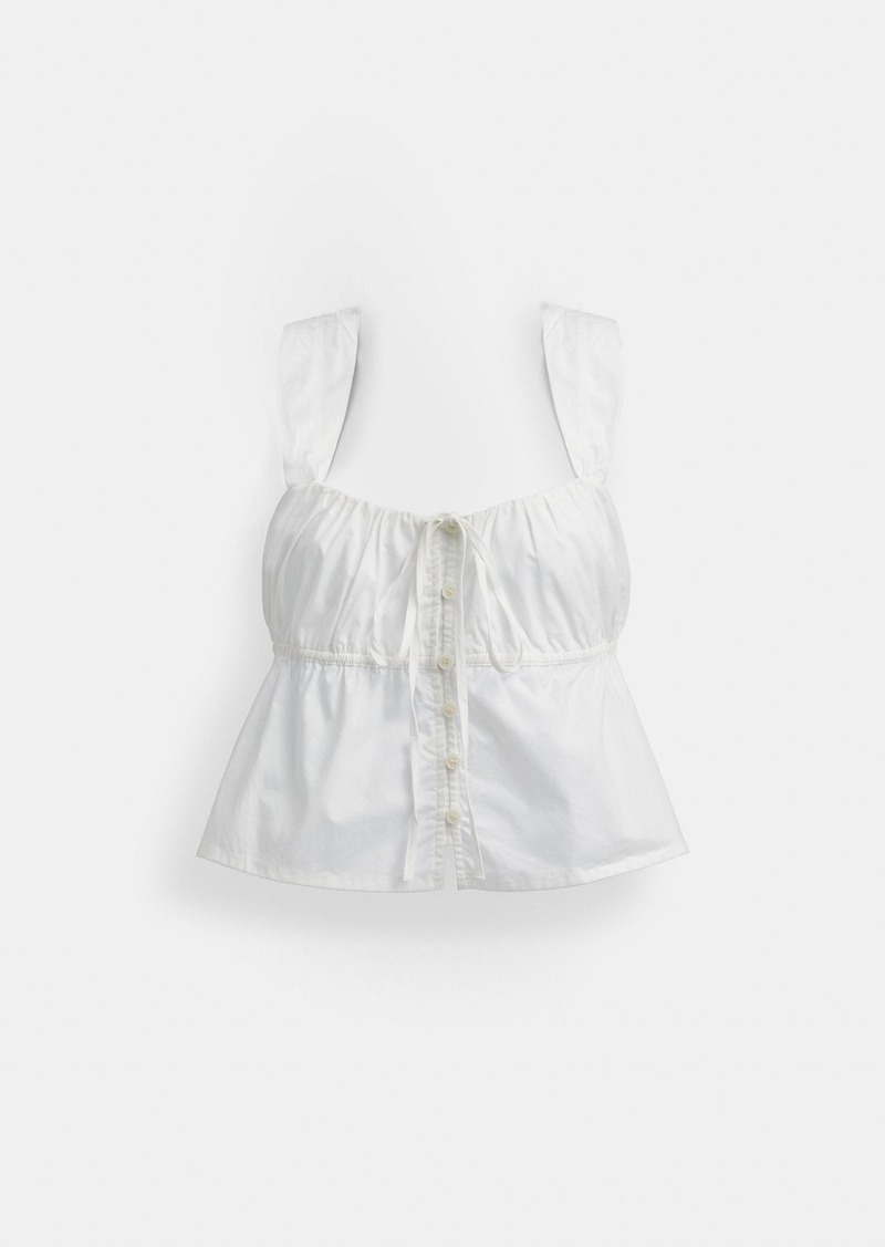 Coach Solid Top In Organic Cotton